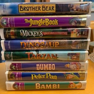 Disney VHS set (8)